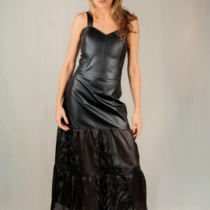 Blusa Corselet com Alças Largas - Cor Preto