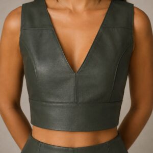 Top Cropped Decote V