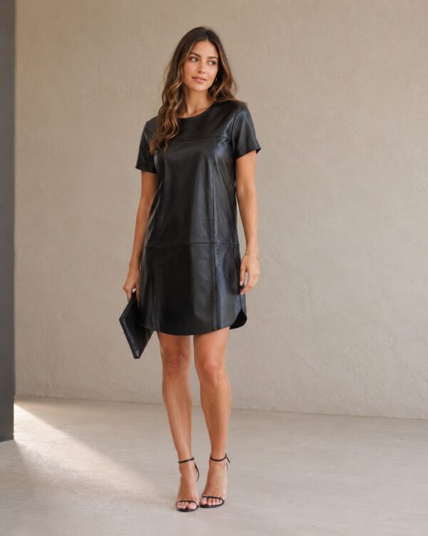 Vestido Básico Mangas